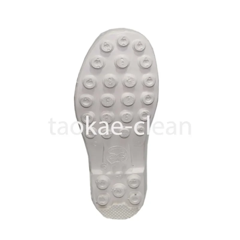 รองเท้าบู้ทยางสีขาว 12นิ้ว รุ่น A.29-A.39 พื้นปุ่ม