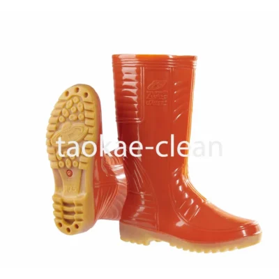 รองเท้าบู๊ทยางสีส้ม 10" , 12" , 14"