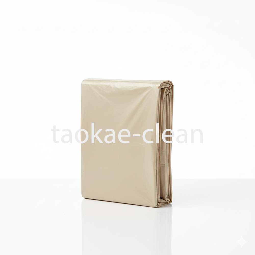 ถุงขยะสีชา