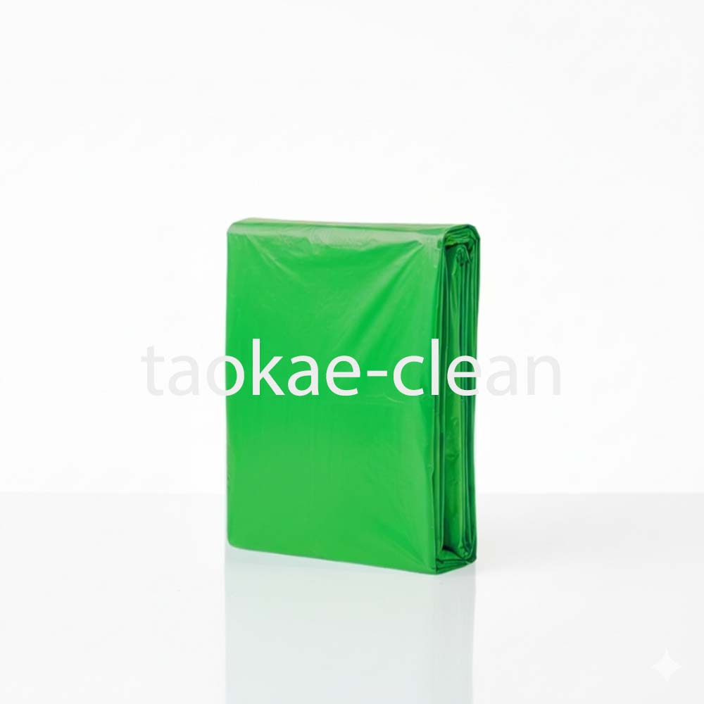 ถุงขยะสีเขียว