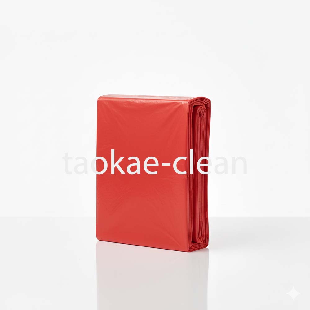 ถุงขยะสีแดง