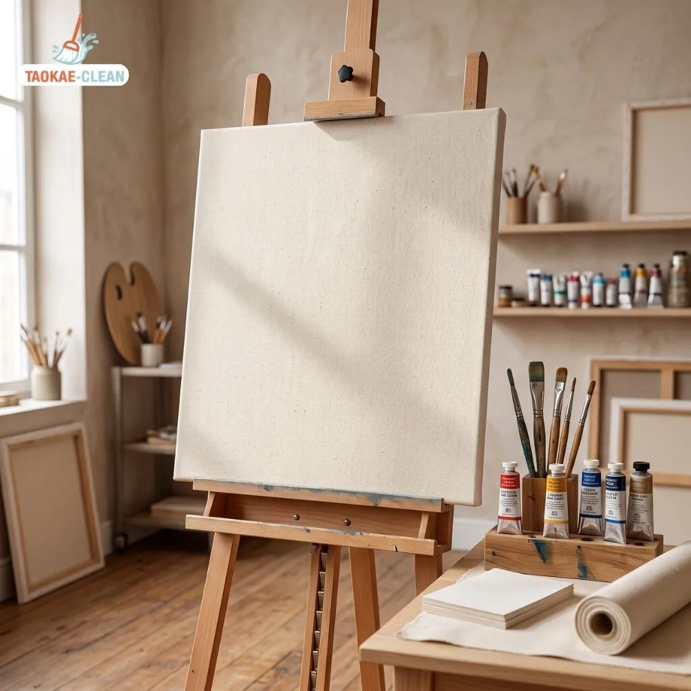 ผ้าดิบ-ใช้เป็นเฟลมวาดภาพ