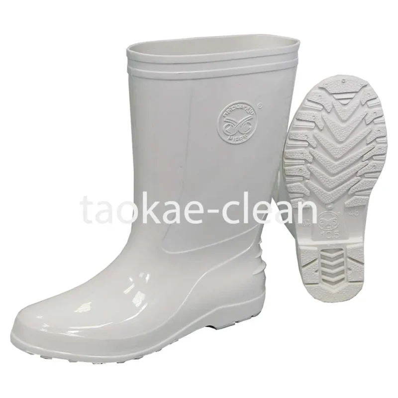 รองเท้าบู้ทยาง รุ่น10นิ้ว A.49 สีขาว