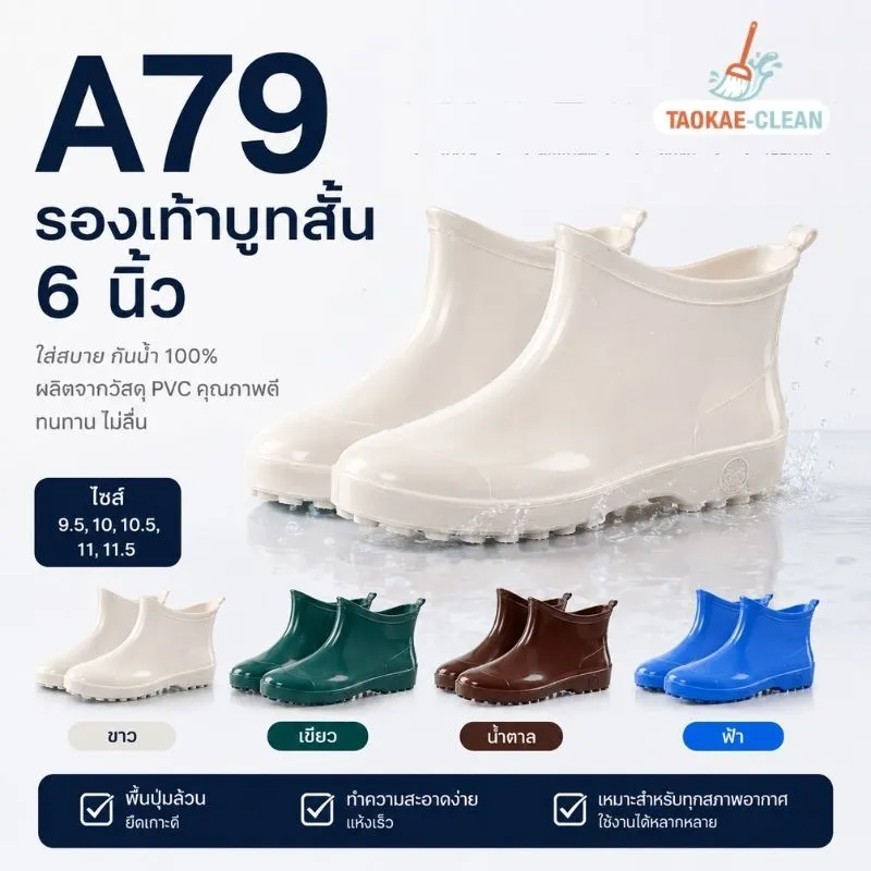รองเท้าบูทสั้น