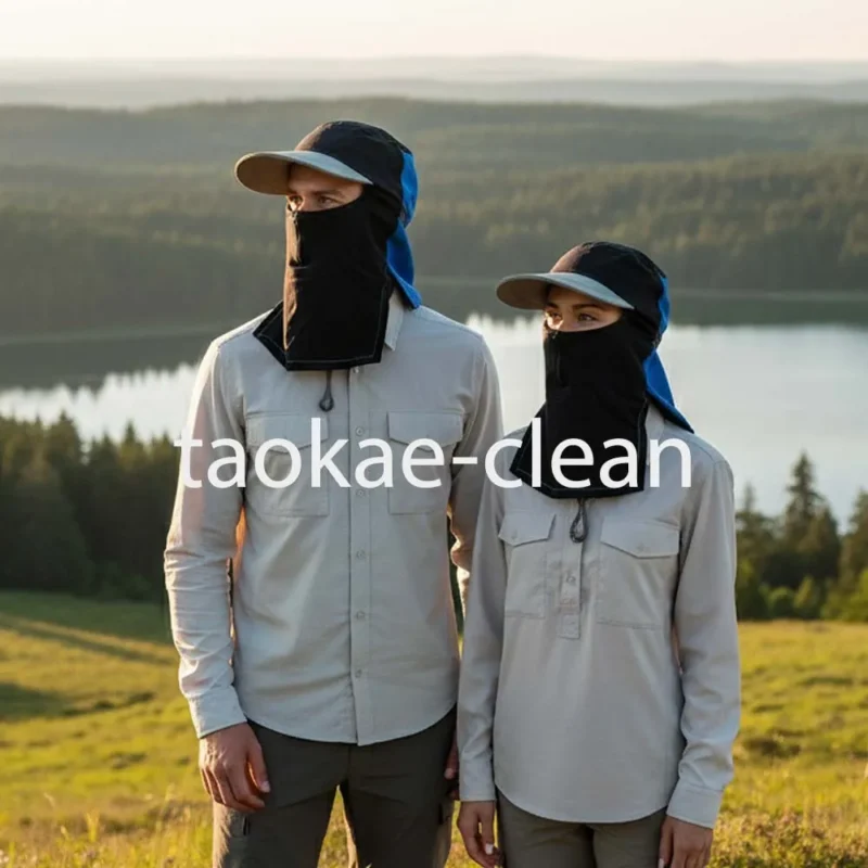 หมวกแก๊ปคลุมหน้า