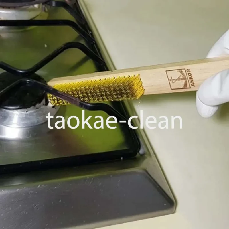 การใช้งานแปรงลวดทองเหลือง