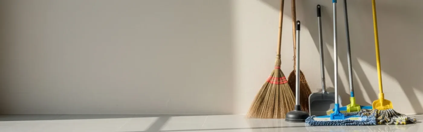 อุปกรณ์กวาด - ถู