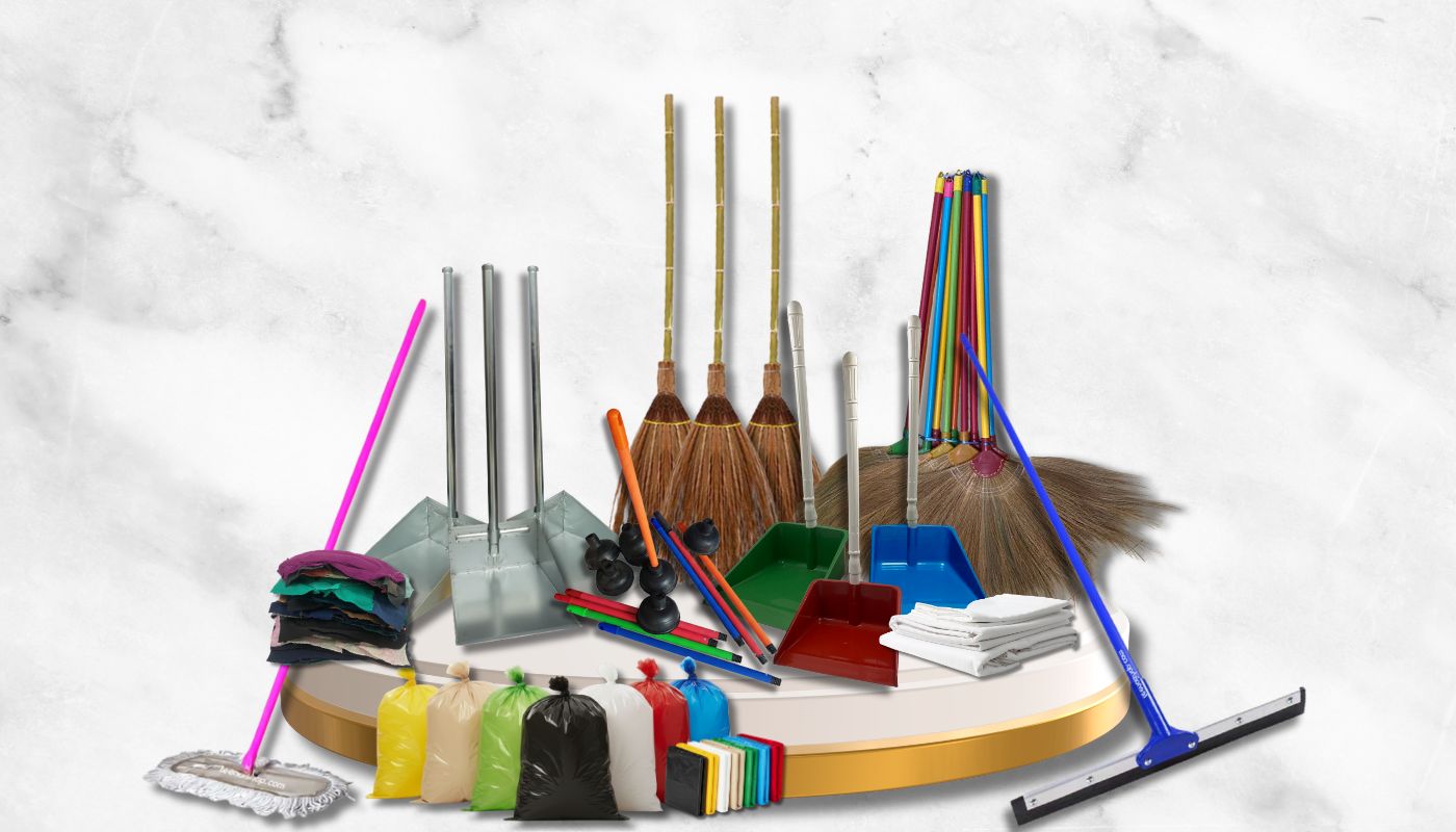 อุปกรณ์ทำความสะอาด ไม้ถูพื้น แปรงขัดพื้น