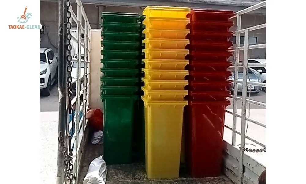 รีวิวจัดส่งถังขยะ